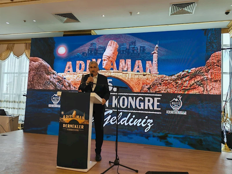 Kahta Belediye Başkanı Hallaç, Adıyaman Dernekler Federasyonu Kongresine Katıldı
