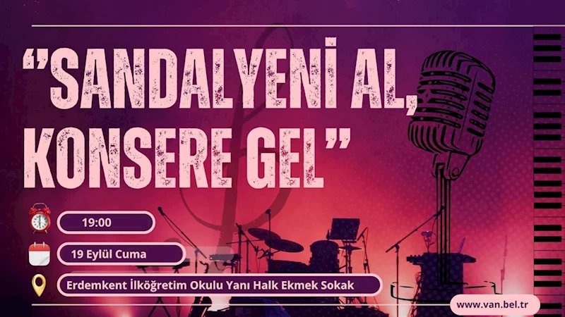 Van Büyükşehir Belediyemiz Konservatuvarı, Edremit’te Ücretsiz Açık Hava Konseri Düzenliyor