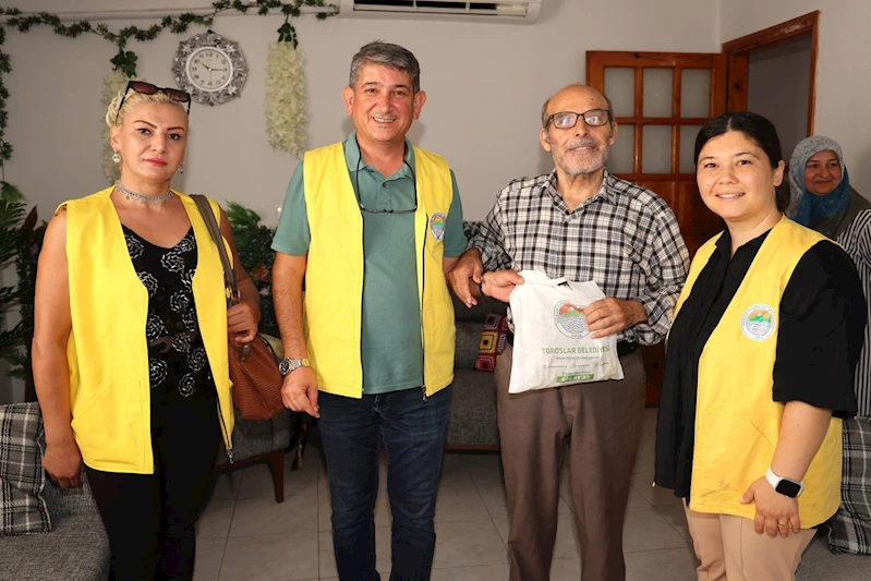 TOROSLAR BELEDİYESİNDEN ŞEHİT VE GAZİ AİLELERİNE ANLAMLI ZİYARET