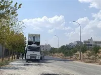 Mardin Büyükşehir Belediyesi’nden Yeşilli’de Asfalt Seferberliği
