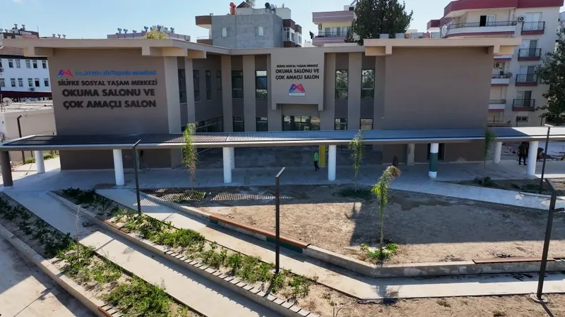 Mersin Büyükşehir’den Silifke’ye 10 Bin Metrekarelik Sosyal Tesis