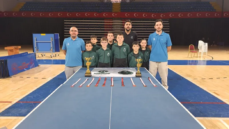 KARATAY BELEDİYESPOR MASA TENİSİNDE YİNE ZİRVEDE