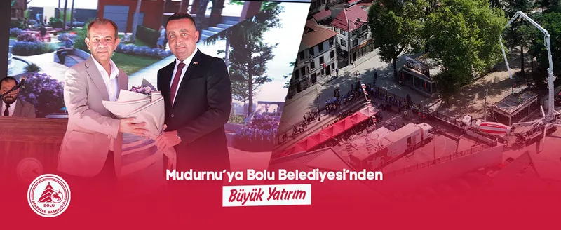 Mudurnu’ya Bolu Belediyesi’nden Büyük Yatırım