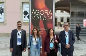 Eşbaşkan Hatun, Barcelona’da Agora Civica etkinliğine katıldı