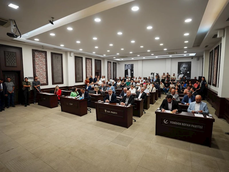 ŞEHİTKAMİL BELEDİYESİ EYLÜL AYI MECLİS TOPLANTISI YAPILDI